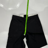 Red Kap Shorts - 32W 11L Black Polyester Blend