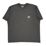 Carhartt T-Shirt - 2XL Grey Cotton