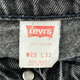 Made In USA Levis 560 Jeans - 29W 32L Gray Cotton