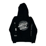Santa Cruz Graphic Hoodie - Small Black Cotton