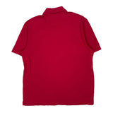 Lacoste Polo Shirt - 2XL Red Cotton