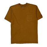 Dickies T-Shirt - Large Brown Cotton