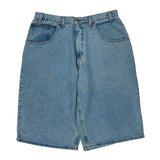 Bugle Boy Denim Shorts - 38W 12L Light Wash Cotton