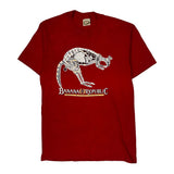 Banana Republic Single Stitch T-Shirt - Large Red Cotton