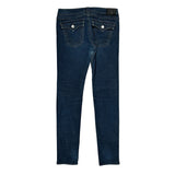 True Religion Skinny Jeans - 32W UK 12 Dark Wash Cotton Blend