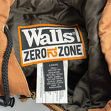 Walls Jacket - Large Brown Cotton