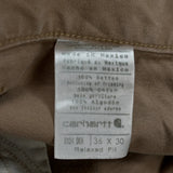 Carhartt Carpenter Pants - 34W 30L Brown Cotton