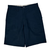 Dickies Chino Shorts - 34W 10L Navy Polyester Blend