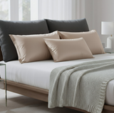 Anypillow Pillowcase 50x90cm Coffee Natural Mulberry Silk For Comfortable And Relaxing Home Bed
