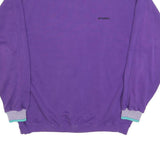 GEAR FOR SPORT Mens Purple Sweatshirt Crew Neck L Cotton Blend Athletic Casual