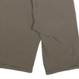 MAMMUT Womens Casual Beige Shorts UK 12 W28 Polyester Blend Relaxed Fit Button