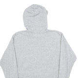 ADIDAS Womens Grey Hoodie S Cotton Blend Pullover Casual Sweatshirt