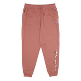 CHAMPION Womens Joggers Rust Pink 2XL W34 Casual Cotton Blend Sweatpants