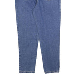 ARIZONA JEAN COMPANY Womens Loose Fit Blue Denim Medium W30 L30 Cotton Blend Zip