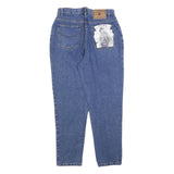 ARIZONA JEAN COMPANY Womens Loose Fit Blue Denim Medium W30 L30 Cotton Blend Zip