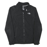 THE NORTH FACE Womens Black Zip Jacket M Polyester Blend Plain Outdoor
