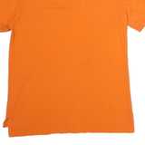 POLO RALPH LAUREN Mens Orange Cotton Polo Shirt XL Classic Fit Embroidered Logo