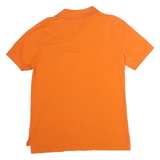 POLO RALPH LAUREN Mens Orange Cotton Polo Shirt XL Classic Fit Embroidered Logo