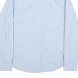 HILFIGER DENIM Mens Blue Shirt M Cotton Long Sleeve Button Casual Smart