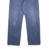 LEVI'S 505 Mens Jeans Blue Regular Straight Denim Medium W35 L27 Classic Zip