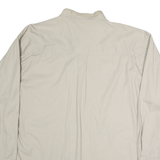 CHAPS RALPH LAUREN Mens Beige XL Cotton Button Down Shirt Classic Fit