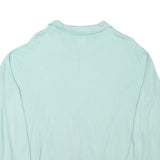 KKS Mens Blue Cotton Blend Zip Jacket L Classic Casual Lightweight