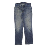 LEVI'S Mens Regular Fit Blue Denim Jeans W32 L32 Classic Zip Cotton Blend