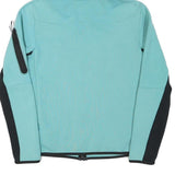 NIKE Mens Blue Pullover S Zip Up Hooded Sports Hoodie Activewear