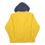 RED & BLU Boys Yellow & Navy Reversible Cotton Blend Zip Jacket L Casual Outdoor