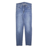 LEVI'S 512 Tapered Mens Jeans Blue Slim Denim Medium W30 L29 Stylish Faded