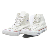 CONVERSE Chuck Taylor All Star Womens High Top Trainers White Canvas UK 7