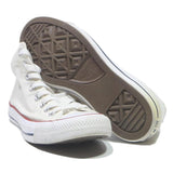CONVERSE Chuck Taylor All Star Womens High Top Trainers White Canvas UK 7