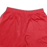 LEVI'S Mens Red Polyester Blend Casual Shorts M W28 Comfortable Fit Lightweight