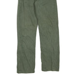LEVI'S 501 Mens Jeans Green Regular Straight Denim W27 L27 Classic Button Fly