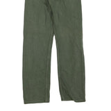 LEVI'S 501 Mens Jeans Green Regular Straight Denim W27 L27 Classic Button Fly