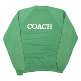 JERZEES Mens Green XL Douglass Youth Basketball Coach Cotton Blend Sweatshirt