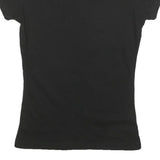 HARD ROCK CAFE Womens Black Louisville Logo Graphic T-Shirt XS Short Sleeve Crew