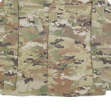 AMERICAN APPAREL Mens Green Camouflage Zip Jacket L Cotton Blend Military Style