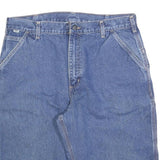 CARHARTT Mens Denim Blue Casual Shorts XL W38 Workwear Pockets Rugged
