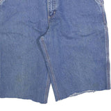 CARHARTT Mens Denim Blue Casual Shorts XL W38 Workwear Pockets Rugged