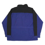 CARHARTT Mens Blue & Black Zip Jacket XL Cotton Workwear Durable