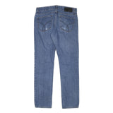 CALVIN KLEIN JEANS Mens Slim Blue Denim Jeans W32 L32 Zip Classic Fit