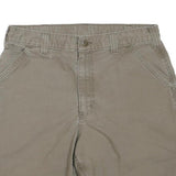 CARHARTT Mens Shorts Beige Casual Cotton Blend M W34 Durable Workwear