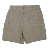 CARHARTT Mens Shorts Beige Casual Cotton Blend M W34 Durable Workwear