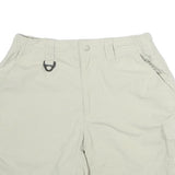 COLUMBIA Womens Shorts Cream Casual Plain S W28 Outdoor Lightweight Style