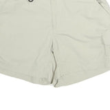 COLUMBIA Womens Shorts Cream Casual Plain S W28 Outdoor Lightweight Style