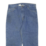 CARHARTT Mens Regular Fit Denim Blue Jeans W40 L26 Cotton Blend Zip Pocket