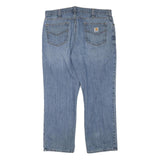 CARHARTT Mens Jeans Blue Relaxed Straight Denim Medium W38 L29 Workwear