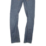 GUESS Womens Slim Blue Denim Slim Fit Jeans W29 L32 Zip Closure Stylish