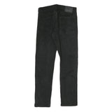 LEVI'S 508 Mens Jeans Black Regular Straight Denim Raw W29 L30 Classic Fit Zip